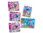 Coloring and craft sets for children featuring various characters.