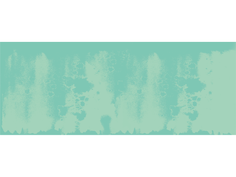 Abstract mint green background with a rough, splattered texture.