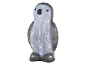 Christmas penguin decoration illuminated with white LED lights.