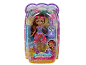 Doll and animal figure set in packaging, beach theme.