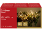 Livarno LED Christmas lights with 200 warm white LEDs, 4W.