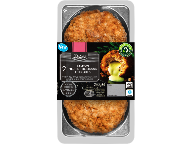 Deluxe Salmon Melt in the Middle Fishcakes, 290g