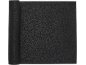 Black gift wrap roll with baroque floral pattern