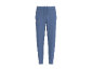 Blue men's jogger pants with a drawstring waist and pockets.