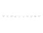 LED light garland with 10 snowflake stars, for indoor and outdoor decoration