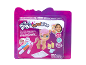 Creative set with a plush pony toy, felt-tip pens and accessories