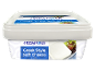 Greek style soft cheese classic in a white container.