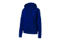 Blue zip-up hoodie