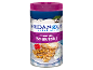 Souvlaki seasoning in a purple container with an image of chicken skewers.