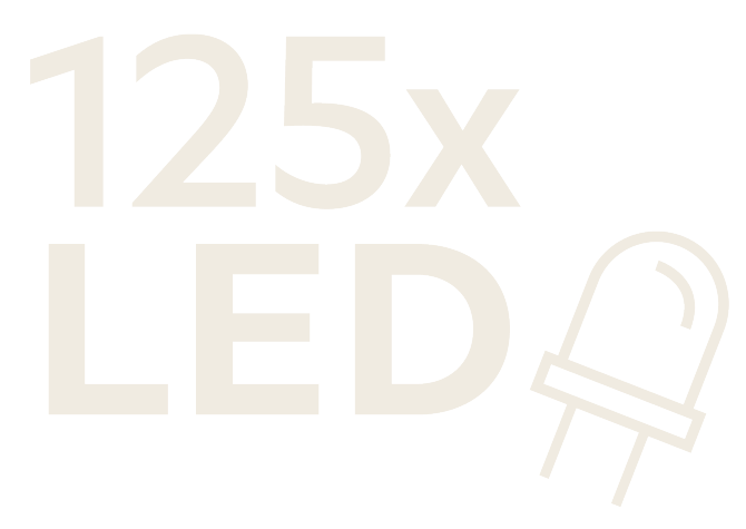 125x LED