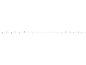 LED light chain with cold white light on a black background