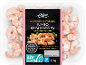 Deluxe cooked and peeled jumbo king prawns, 300g pack.