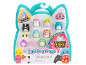 Set of 8 mini-squish toys and accessories, with a rare mystery mini-squish.