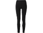Black women's leggings, high-waisted and form-fitting.