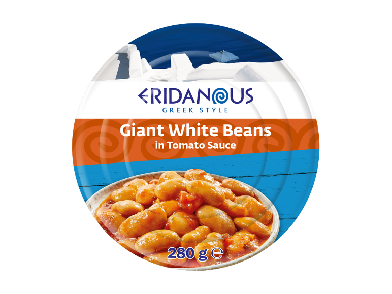 Giant white beans in tomato sauce, Greek style, 280 g.