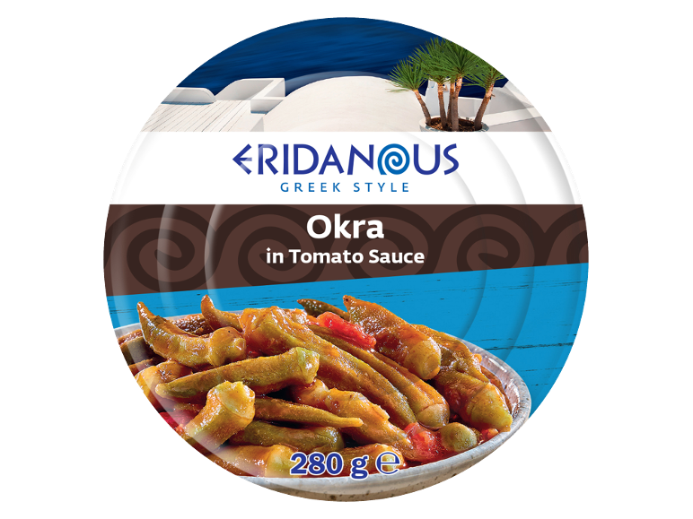 Okra in tomato sauce, Greek style, 280 g