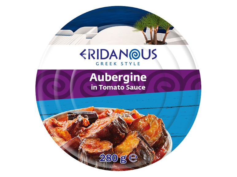 Aubergine in tomato sauce Greek style, 280 g