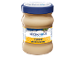 Greek style tahini with honey in a jar