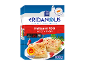 Halloumi PDO coated with chilli packaging, with mild, medium, and hot indicators, 225g.