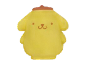 Yellow night light in the shape of a cartoon dog with a brown beret.