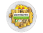 Green pepperoni peppers filled with cheese and grilled green olives, 300g pack.