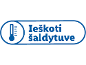 Logo 'Look in the fridge' with a thermometer icon