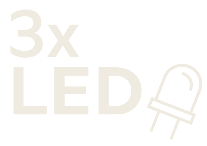3x LED