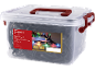 Livarno 580 LED Galaxy String Lights in a clear storage box.