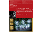 Livarno Christmas LED stake lights with snowflakes, cool white light, 5-pack.