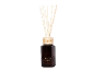 Toasted Chestnut reed diffuser in a brown glass bottle
