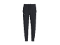 Dark grey jogging bottoms with elasticated waist and cuffs, with reflective stripe and logo.