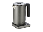 Grey electric kettle with temperature control base
