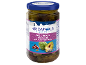 Artichokes with capers and Kalamon olives in a jar, Greek style.