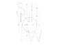 Minimalist silver holiday card featuring the text 'LET IT SNOW'.