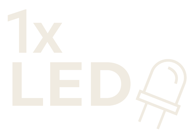 Badge: 1x LED