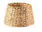 Woven Christmas tree skirt with a 33 cm diameter