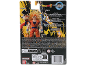 Packaging of cartoon character action figures, with multilingual warnings.