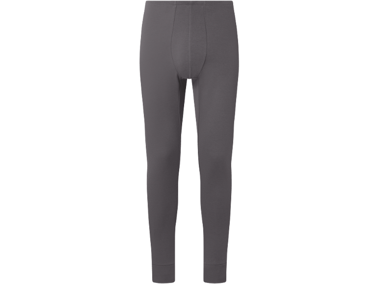 Men's dark grey long johns.