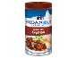 Greek style seasoning jar with gyros seasoning and an image of a prepared dish.