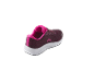 Women's running shoe in dark pink and fuchsia