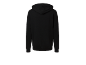 Black hoodie, back view.