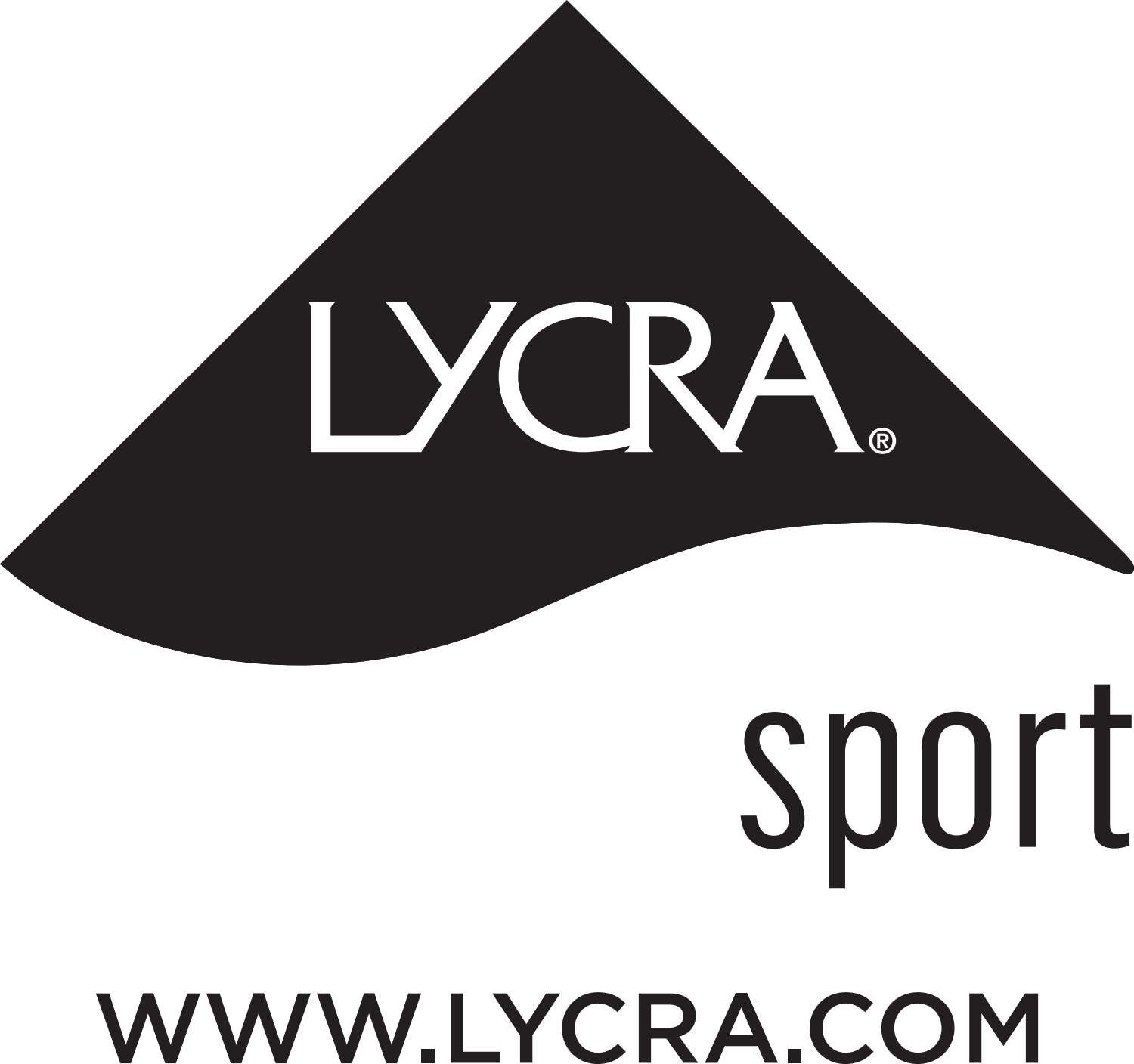 LYCRA sport WWW.LYCRA.COM logo