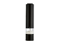 Black electric salt or pepper grinder with a visible clear section filled with salt.