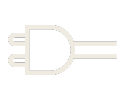 Electrical plug icon.