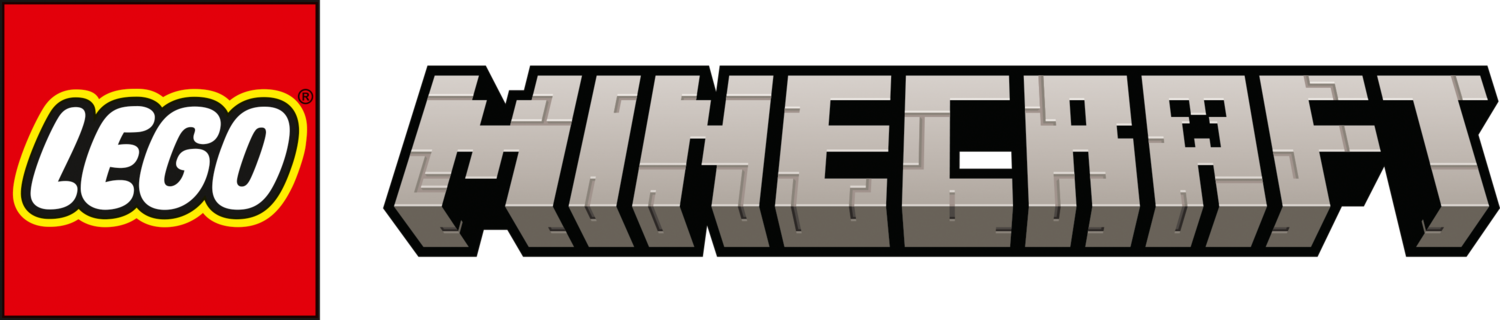 Building toy logo and block video game logo.