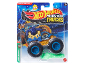 Toy monster truck 'Crush Delivery' with gorilla figurine, in packaging.