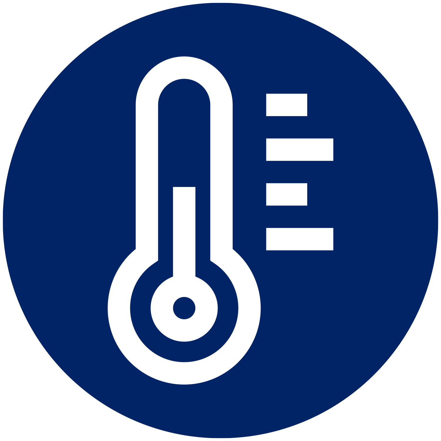 Temperature symbol.