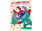 Christmas card featuring an alien character and the text: Time for a Christmas that's out of this world!