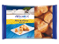 Greek Kourkoubinia in Syrup dessert package, with a Greek landscape background.