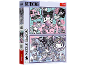 Kuromi 2x200 piece puzzle featuring gothic and mystical scenes.